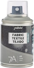 Pébéo - Fabric Paint Spray for Textiles 7A - 100 ml (Pack of 1), Light Grey 