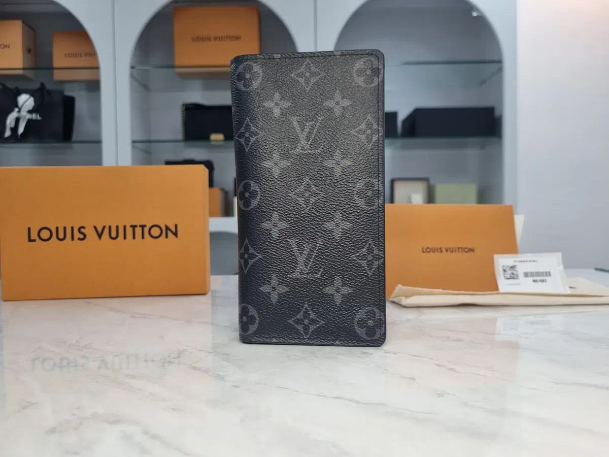 Louis Vuitton Long Wallet Eclipse Monogram Canvas… - image 1