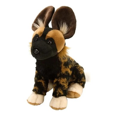 Afrikanischer Wildhund Plüschtier Kuscheltier Kuscheltier, 12 cm, Wild Republic
