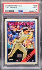 Cory Snyder 1988 Topps #620 Collector's Edition (Tiffany) PSA 9 Mint
