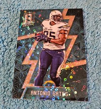 2016 Spectra Antonio Gates San Diego Chargers Blue Prizm 23/60 #88