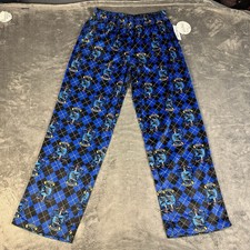 Harry Potter Pajama Pants Large Ravenclaw Crest Soft Lounge Flannel NWT PJammy