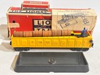 LIONEL 3562-50 PAINTED YELLOW BARREL CAR W/ BOX/BARRELS/160 BIN/MANUAL LF — photo 5