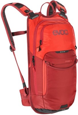 EVOC Stage 6L Rucksack + 2L Blase Trinkrad / Fahrrad, leichter Sportrucksack