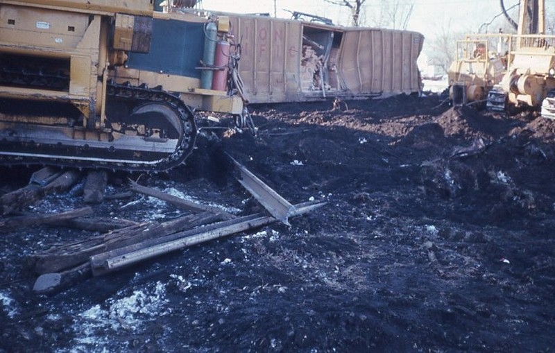 UP Box Car - Number - ----- Wreck Scene - ORIG - ER - rals36