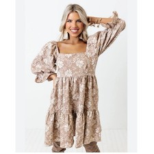 Entro babydoll boho flowy dress