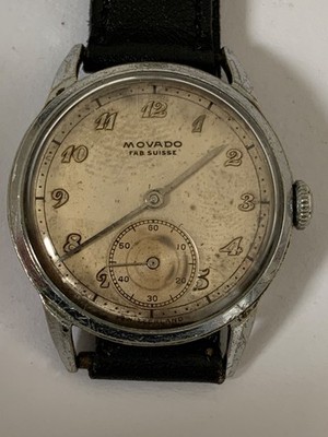 Movado Herrenuhr Vintage Ende 1940er Jahre - Movado Kaliber 75 - 15 Rubis