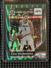 🔥 2024 Panini Donruss Optic Victor Wembanyama #45 Green Seismic Holo Prizm 🦄👽