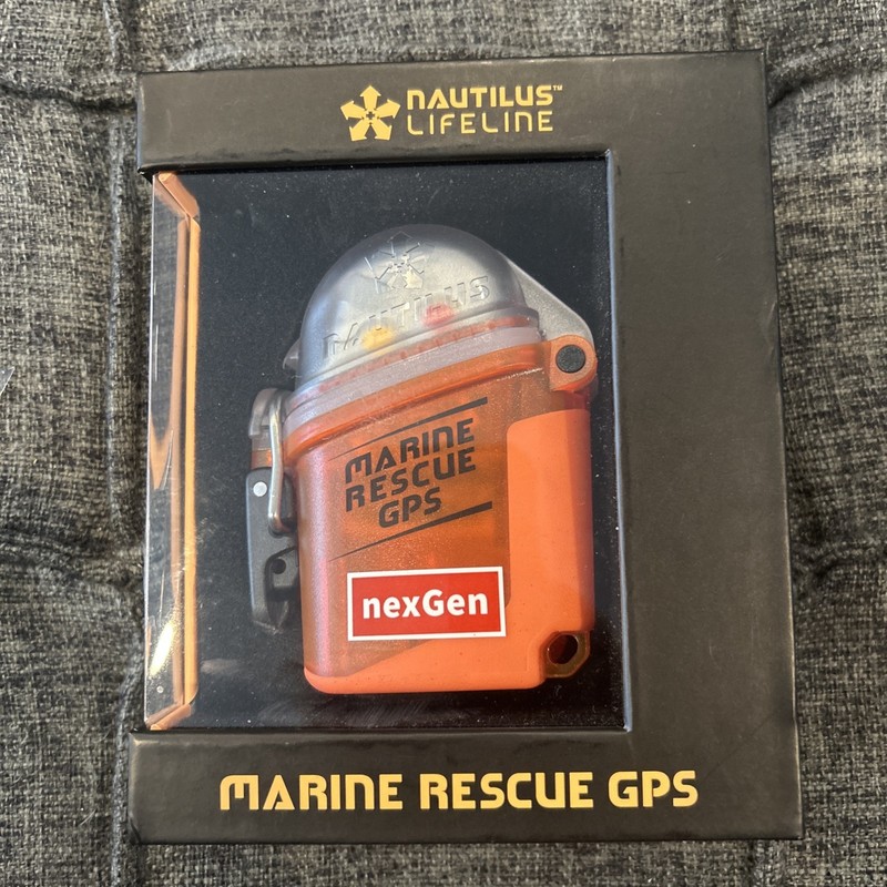 Nautilus LifeLine Marine Rescue GPS nexGen AIS Locator new Never Open