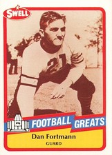 DAN FORTMANN 1989 SWELL FOOTBALL #25