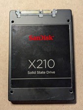 512GB SSD 2.5" SATA 100% Life Remaining SanDisk X210 Solid State Drive