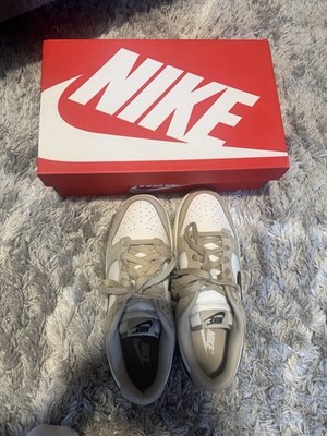 Nike Dunk Low Size 9 US Desert Khaki/medium Ash