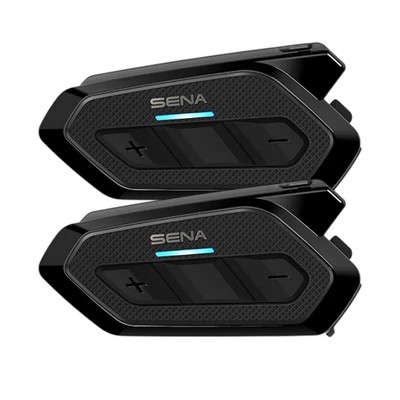 Sena Spider RT1 Mesh Motorrad Bluetooth Gegensprechanlage Headset Doppelpack