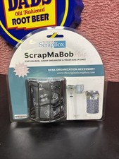 Original Scrapbox Scrap Ma Bob Drink Holder And Trash Bag In 1 Gently Used In...