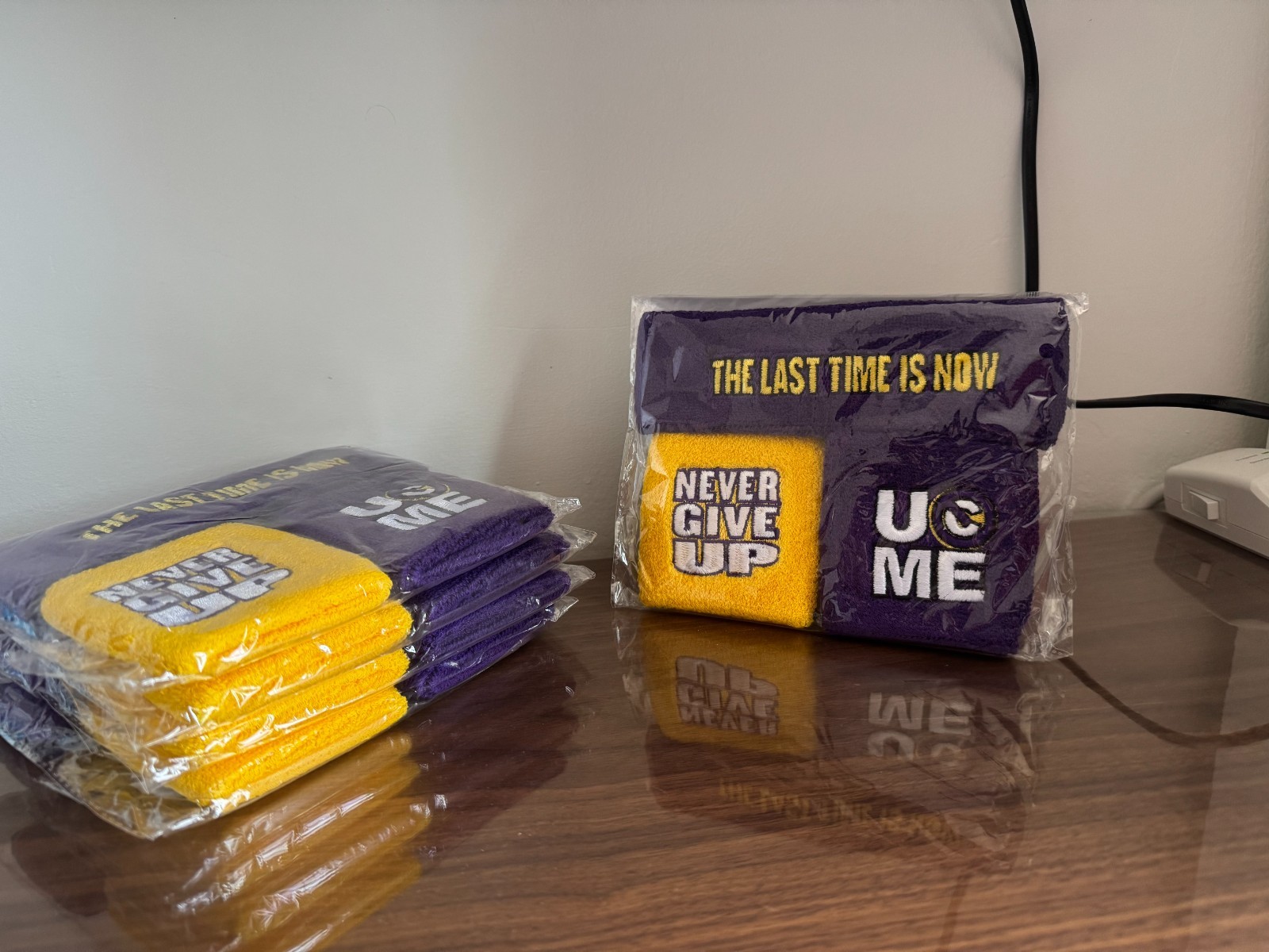 WWE JOHN CENA's  Farewell Tour Bakersfield, California, Wristband Set Authentic