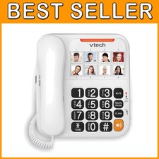 Senior Phone with Large Buttons, 8 Photo Speed Dial