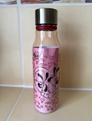 Diddl Trinkflasche ca. 550 ml rosa Herz-/Diddl-Maus Motiv