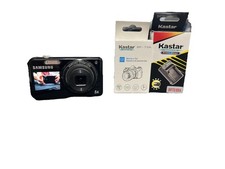 Samsung PL120 14.2MP Dual LCD Digital Camera 5x Optical Zoom English language