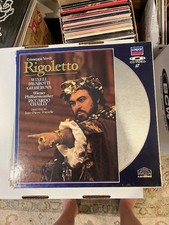 Verdi: Rigoletto Wixell Pavarotti Gruberova 1988 Laser Disc