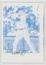 2016 Panini Donruss Test Proof Cyan 44/49 Matt Duffy #145 0b0