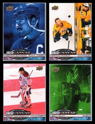 2025-26 Upper Deck Series 1, 2 & Extended UD Canvas Insert Cards U-Pick Singles