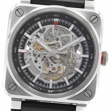 BELL&ROSS BR03-92 AERO GT LIMITED EDITION 500 PIECES SKELETON STEEL AUTOMATIC