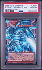 PSA10 White Mythical Beast Blue-Eyes White Dragon Overframe Ultra LOCR