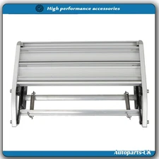 Aluminum 1 Step Pull Out Retractable RV Camper Platform Steps Stair Anti-Slip