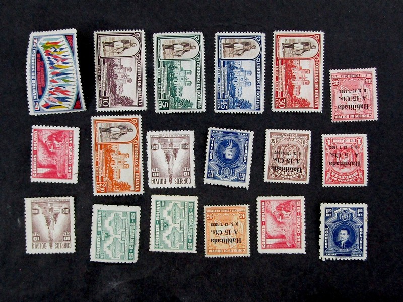nystamps Bolivia Stamp Mint OG H/NH L24y598