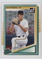 2025 Panini Donruss Rated Prospects Levi Sterling #164 6x9