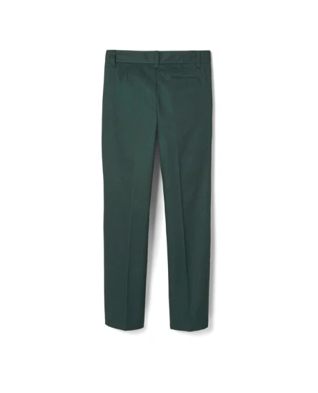 Uniforme tostado francés niño cazador verde plisado pantalones delanteros tallas 4-18 H Foto 2 de 4