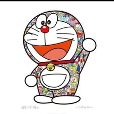 Doraemon  Ei Ei Oh   Poster ED1000 Offset Print Silver Varnish