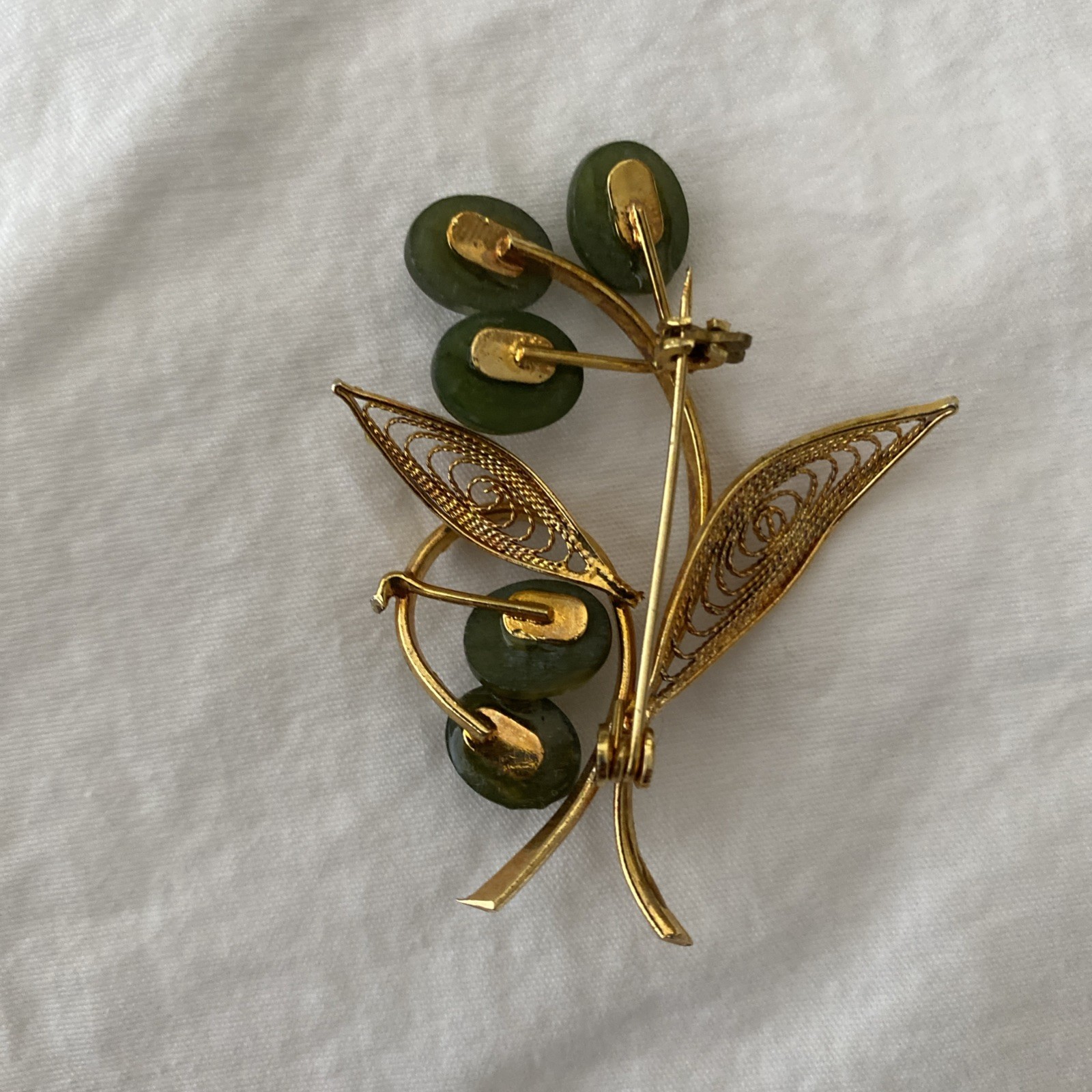 Chrysanthème vintage Strass, broche fleur démail des années 1970