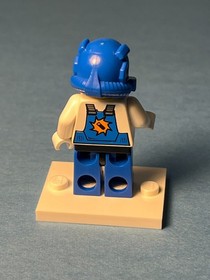 LEGO Power Miners Minifig #8957 - Brains - pm007 - Light Scratches/No Cracks