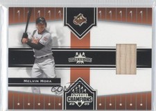 2005 Donruss Champions Impressions Materials Melvin Mora #72 0a7
