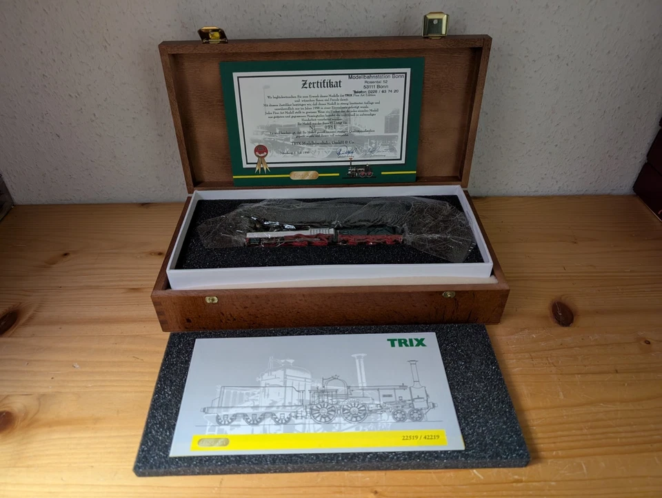 TRIX 42219 Fine Art | Dampflok DRACHE | ~AC Delta Digital - Bild 2 von 4