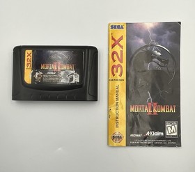 Mortal Kombat II-Sega Genesis 32X-CIB
