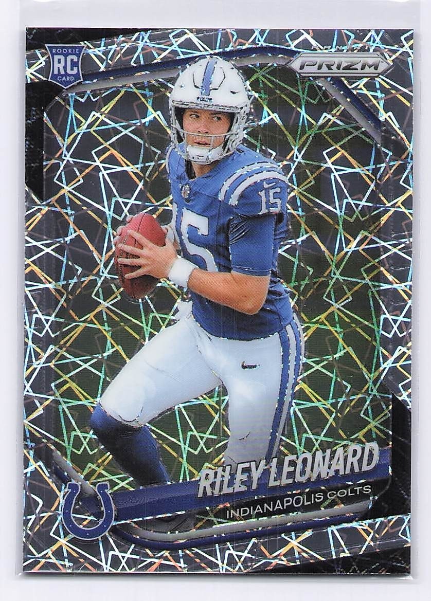 2025 Panini Prizm #342 Riley Leonard RC Lazer
