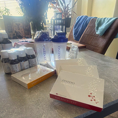 Zinzino BalanceTest Vitamin-D-Selbsttest Set mit Shaker Modell BalanceTest