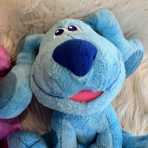 Blue’s Clues Blue and Magenta 7" Stuffed Animal Plush Viacom Nickelodeon 2020 - Picture 6 of 9