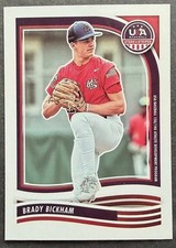 2024 PANINI STARS&STRIPES BRADY BICKHAM #144 USA ATHLETE DEVELOPEMENT PROGRAM