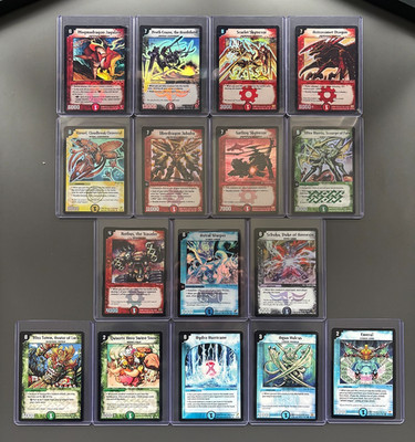 DUEL MASTERS TCG VINTAGE 2004 KARTEN SAMMLUNG 281 KARTEN SELTENE HOLO KARTEN