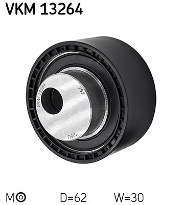 VKM 13264 SKF Spannrolle, Zahnriemen FüR CitroËN,Fiat,Lancia,Peugeot,Suzuki-image