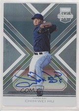 2016 Panini Elite Extra Edition Auto Chih-Wei Hu #174 Auto km4