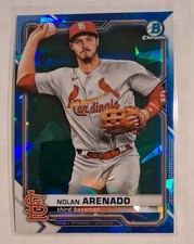 2021 Bowman Chrome Sapphire Edition Nolan Arenado 