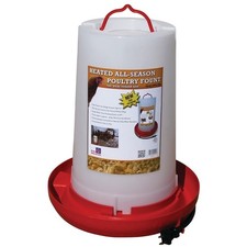 Farm Innovators HPF-100 Poultry Fount, 3 gal, Plastic