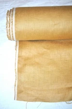 11oz/yard 60" Wide Golden Yellow 100% Linen Costuming Home Decor By the Yard
