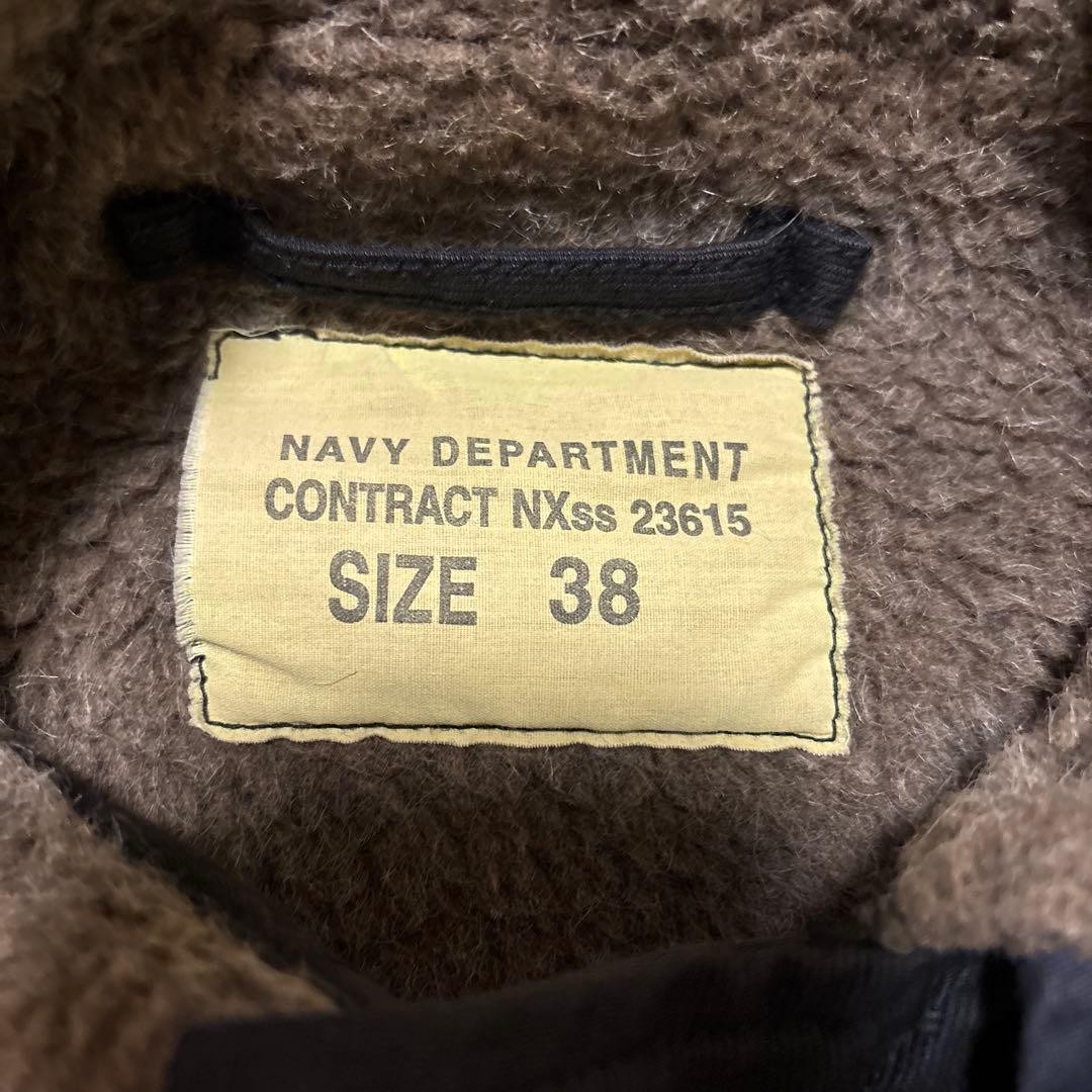 Buzz Rickson's N1 Deck Jacket Navy Size 38 Model M13805 Auth From Japan RIN