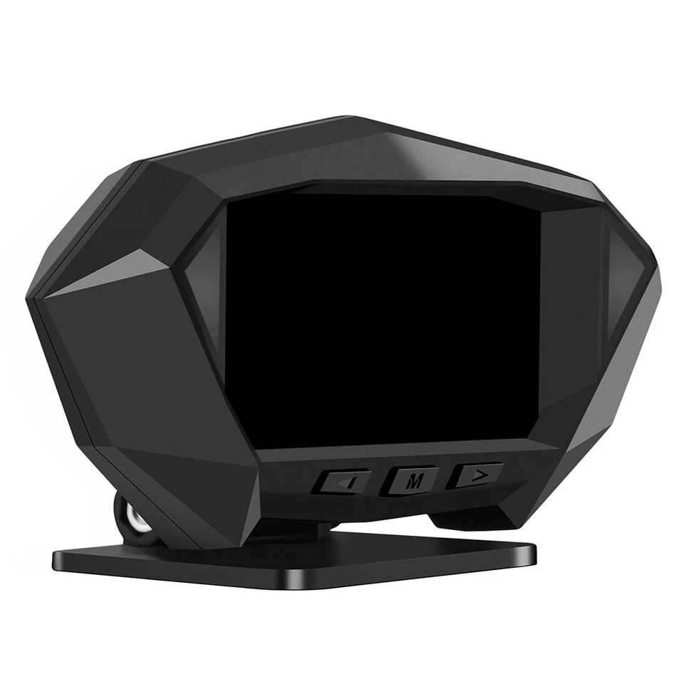 OBD2 HUD GPS Head Up Display Coche Velocímetro Digital Indicador de Velocidad Medidor de Pendiente Foto 4 de 4