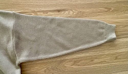 Aklanda Knitted Woolen Jumper Shawl Collar Vintage Womens Size Large Brown VGC - Picture 4 of 14
